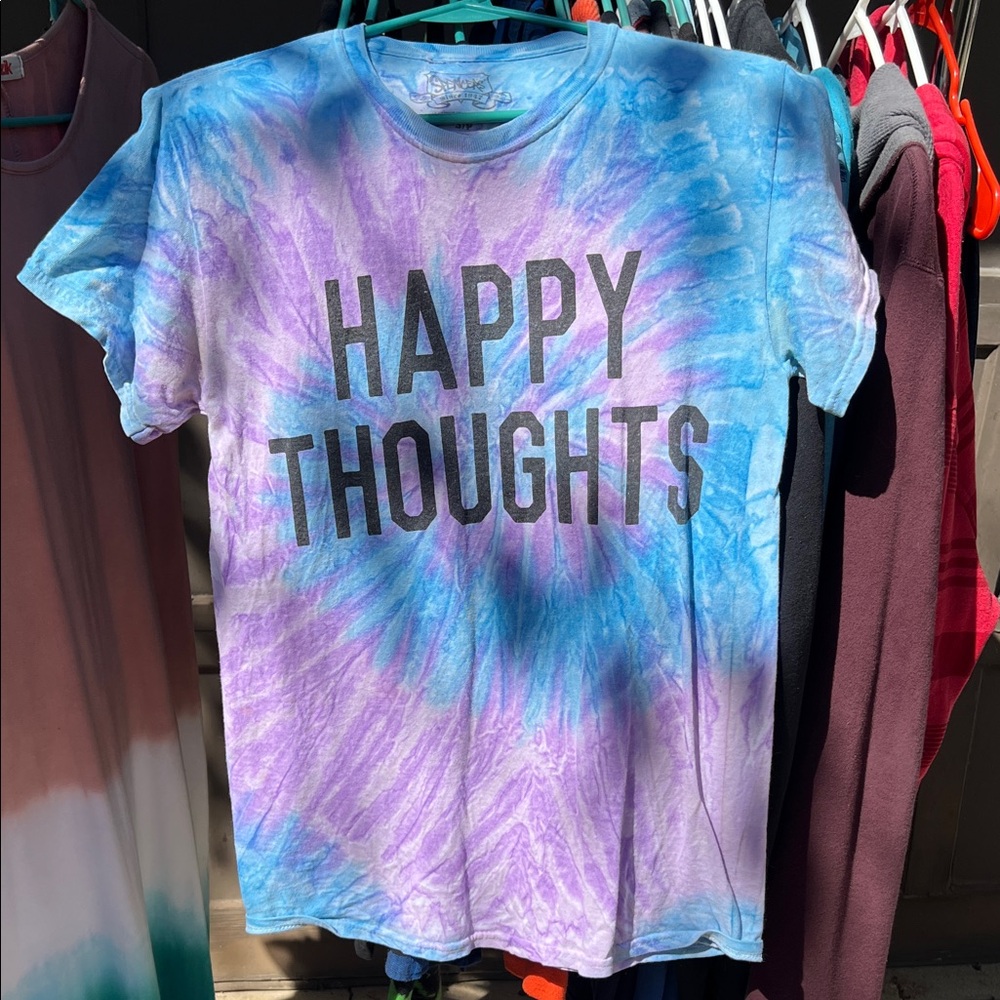 Spencer's Blue and Purple Tie-Dye Tee